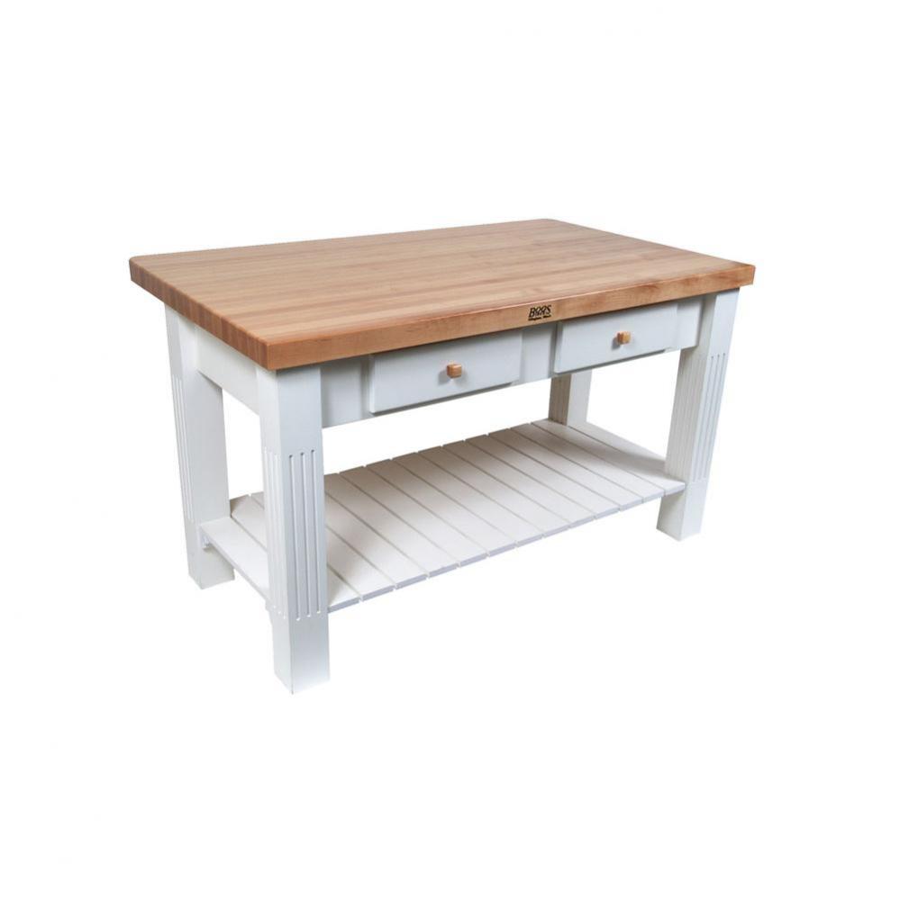 GRAZZI KITCHEN ISLAND 60X28X2-1/4