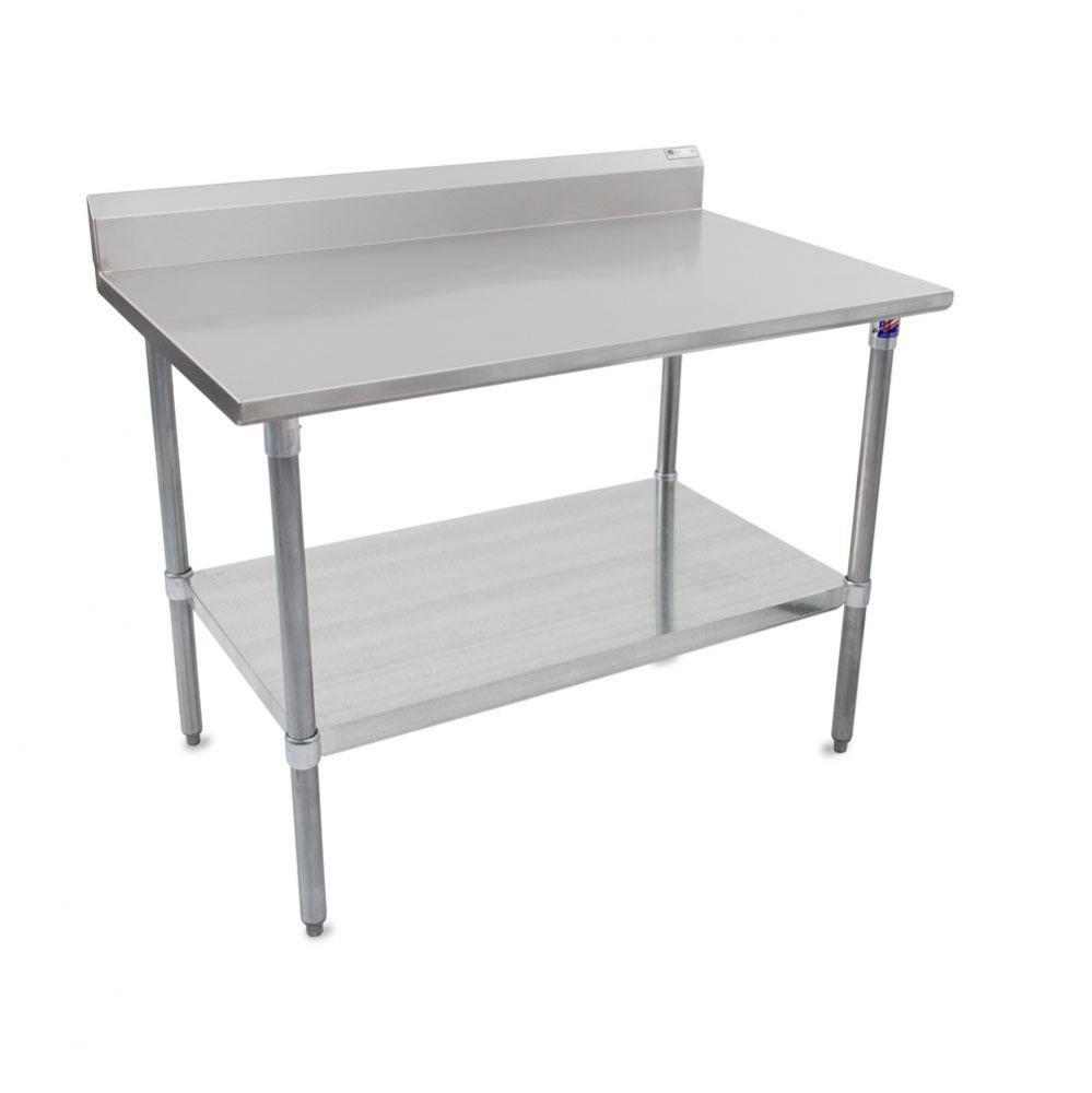 16GA 48X30 5''BS W/ADJ GALV SHF KD