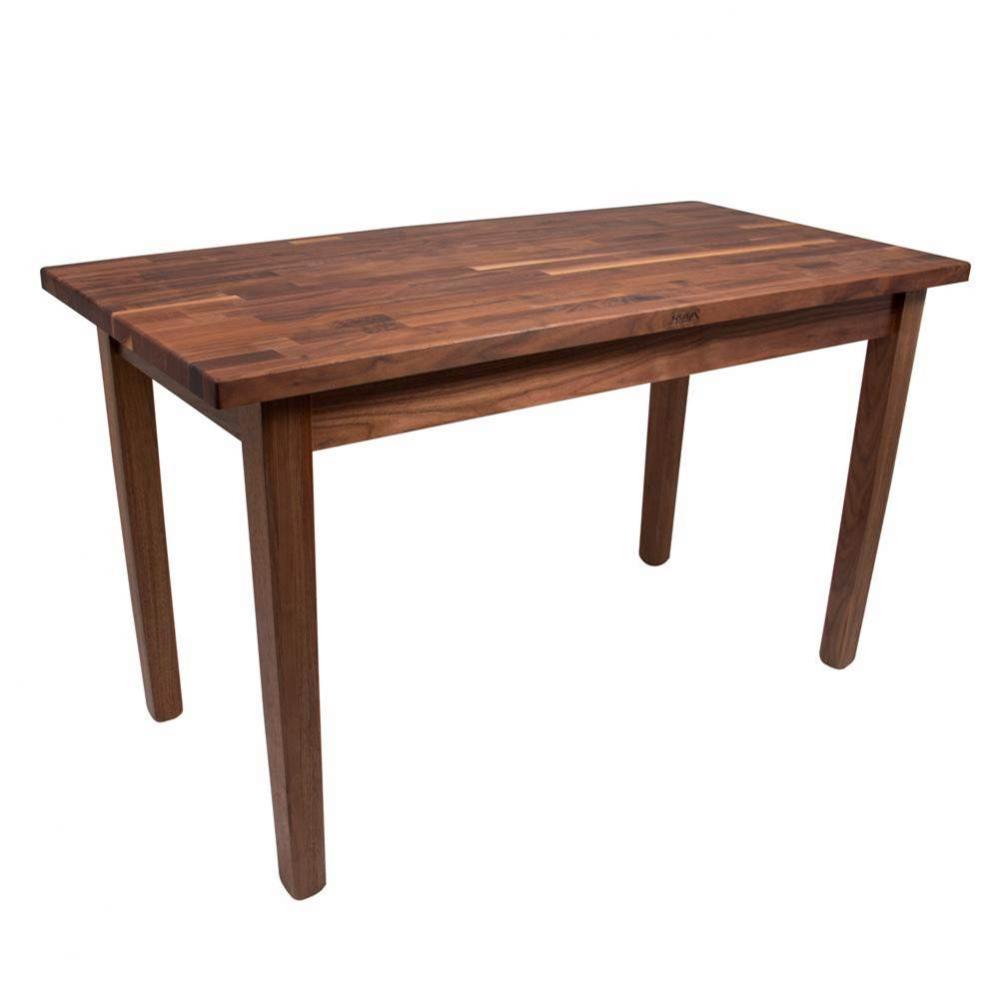 WAL TBL 36X25X1-1/2 W/FJ NO SHF CRM