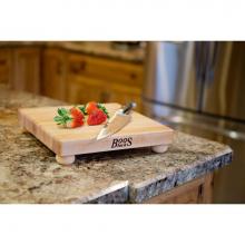 John Boos B12S-3 - 12X12X1.5 Mpl-Edge Gr-Bun Ft B-12-S