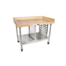 John Boos BAK02 - BAKERY PREP TBL 60X30X1-3/4 SB CR3S