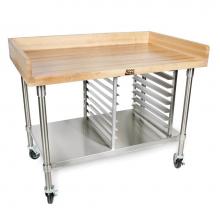 John Boos BAK01 - BAKERY PREP TBL 48X30X1-3/4 SB CR3S