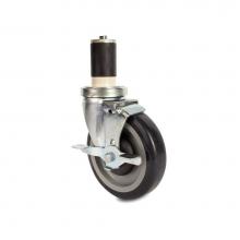 John Boos CAS01-R - CASTERS 5'' (4) LOCKING HD RND 1-5/8
