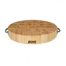 John Boos CCB183-R-H - 18DIAX3 MPL-END GR-NON REV-HANDLES