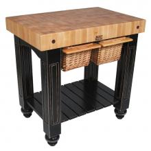 John Boos CU-GB3624-BK - GATHERING BLOC 36X24X4 BLACK