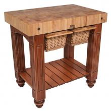 John Boos CU-GB3624-CR - GATHERING BLOC 36X24X4 CHRY ST