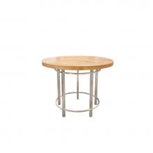 John Boos MET-OA48-EDGE-32B-V - METRO OASIS 48''DIAX2-1/4''MPL EDG