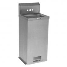 John Boos PBHS-F-1410 - FLR MNT HND SNK W/14X10X5 BOWL