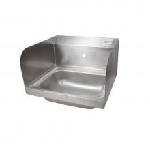 John Boos PBHS-W-1410-1-SSLR - 14X10X5 WALL MOUNT HAND SINK