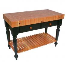 John Boos RN-LR05-SSL - CHY LE RUSTICA 48X24X4 W/SLAT SHF