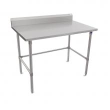 John Boos ST6R5-3048SBK - 16GA 48X30 5''BS W/ADJ SS BRC KD