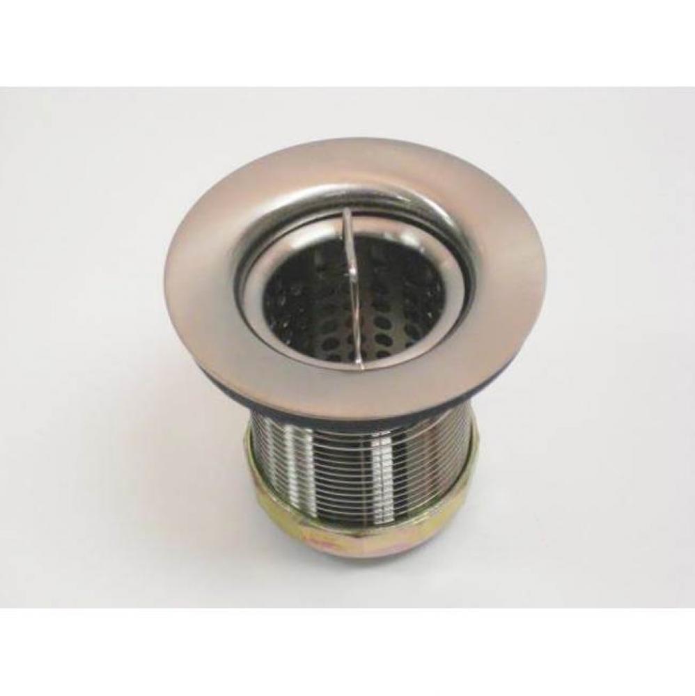 Deep Duplex Bar Strainer Brushed SS