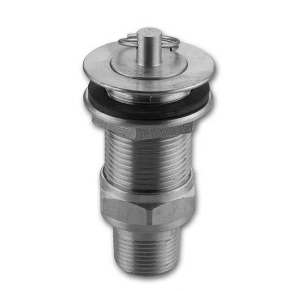 Heavy Plain Brass Bar Sink Plug