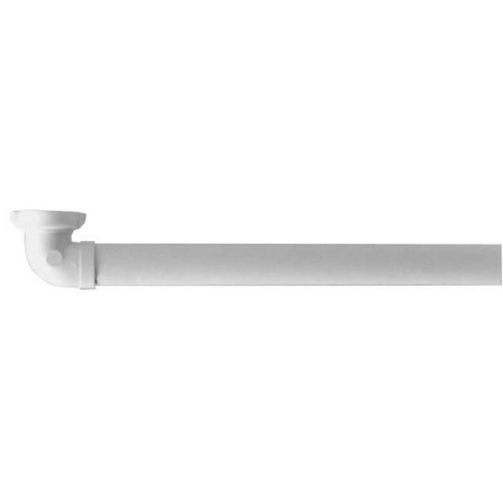 1-1/2'' x 24'' Waste Arm, SJ White PP