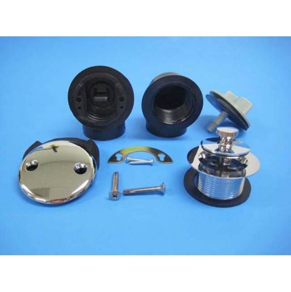 Breakaway Head Half Kit ABS Lift & Turn CP with 3/8'' stem and Brass strainer, boxed