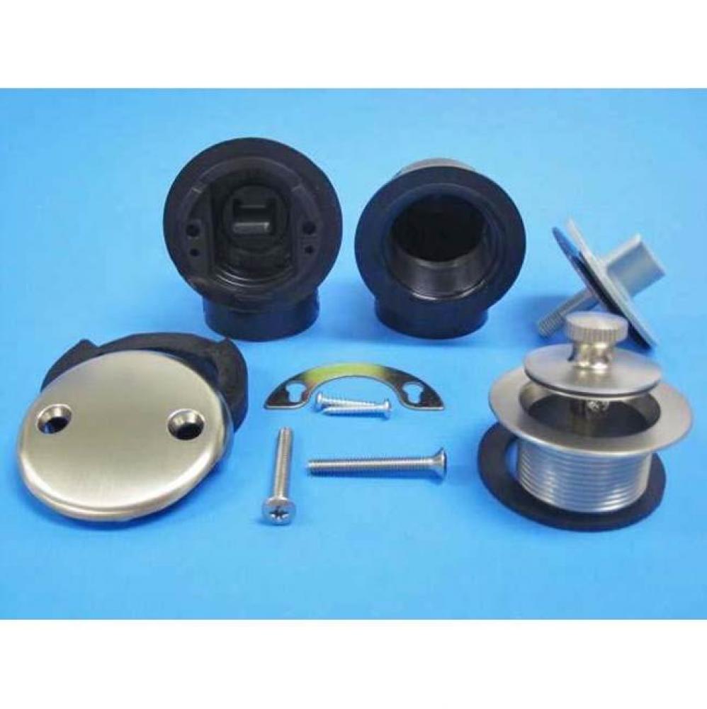 Breakaway Head Half Kit ABS Lift & Turn Brushed Nickel, boxed