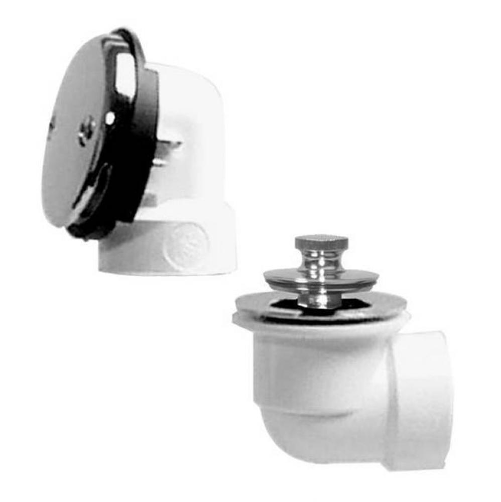 Half Kit Sch 40 PVC Lift & Turn PVD Polished Brass, bagged