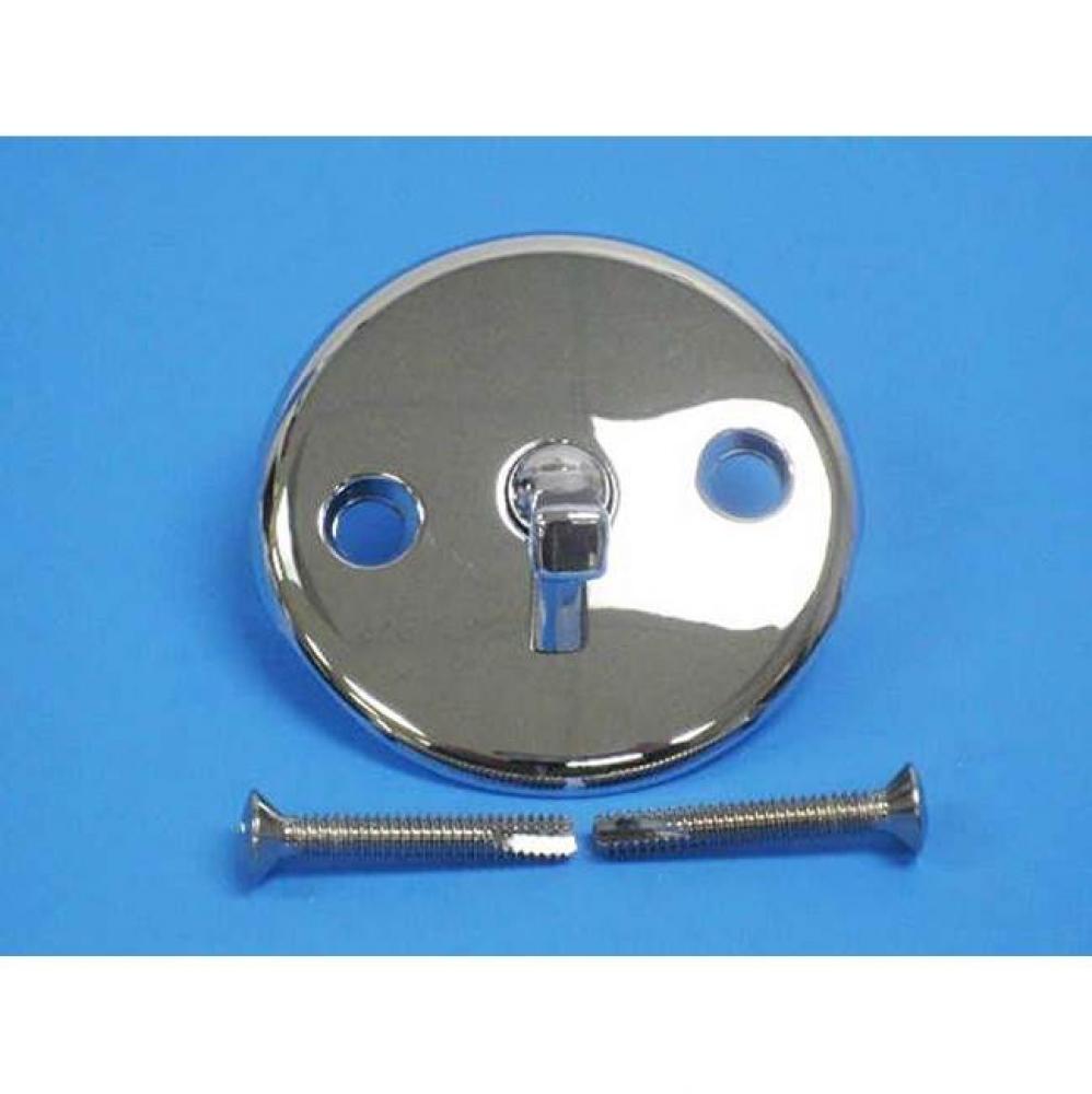 Trip Lever Face Plate & Screws CP