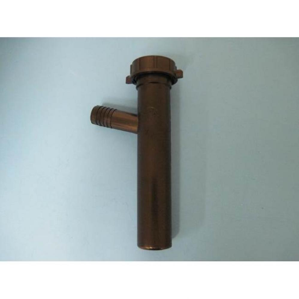 1-1/2'' x 8'' Branch Tailpiece SJ with 3/4'' Spout, Black PP