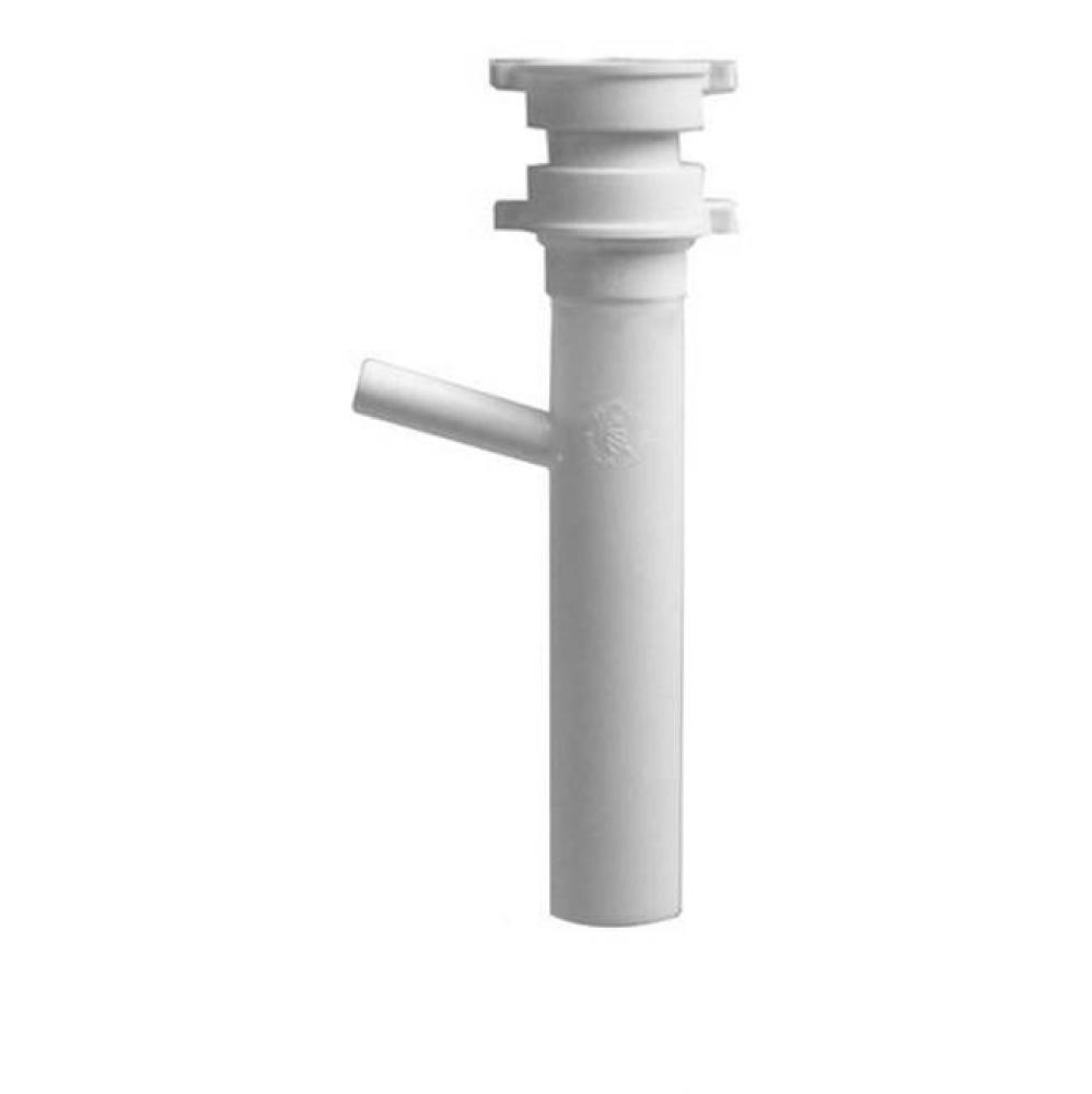 1-1/2'' x 8'' Branch Tailpiece Universal, 1/2'' Spout, White PP
