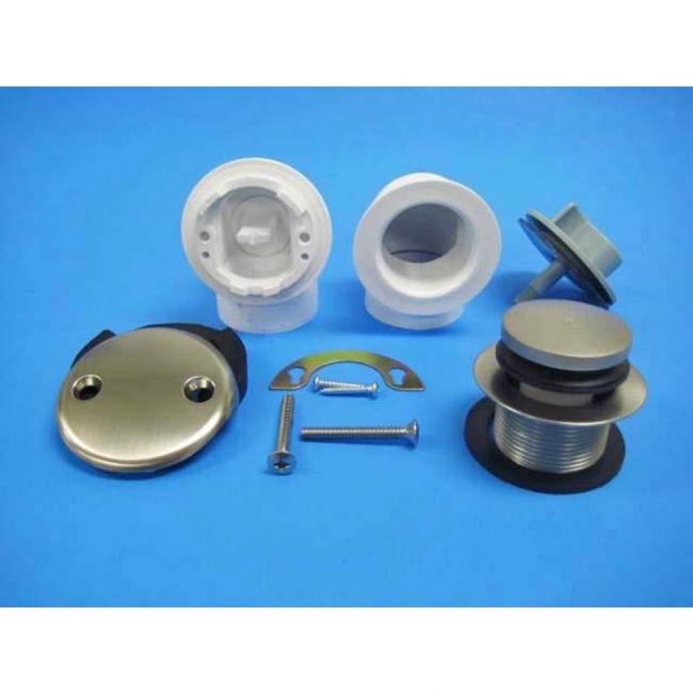 Breakaway Head Half Kit PVC Toe Touch Brushed Nickel, boxed