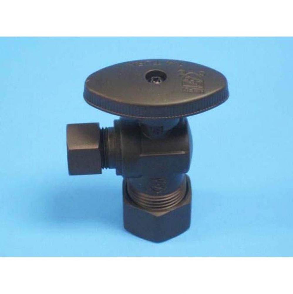 5/8'' od x 3/8'' od Angle Stop Oil Rubbed Bronze (lead free)