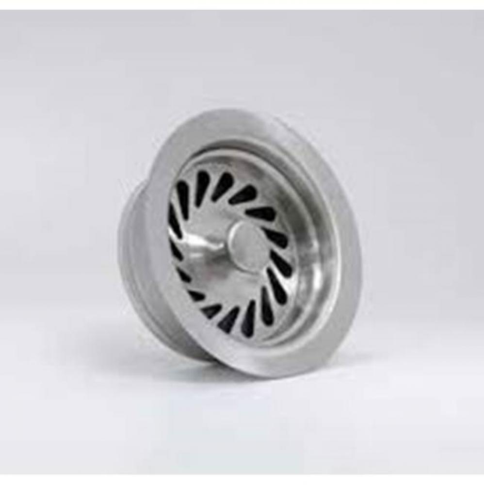 Disposal Flange Brushed SS, clam shell