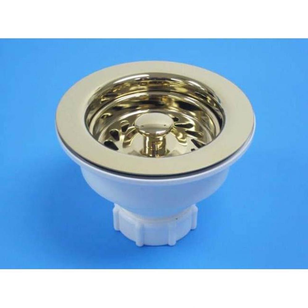 Kitchen Strainer PVD Polished Brass, boxed