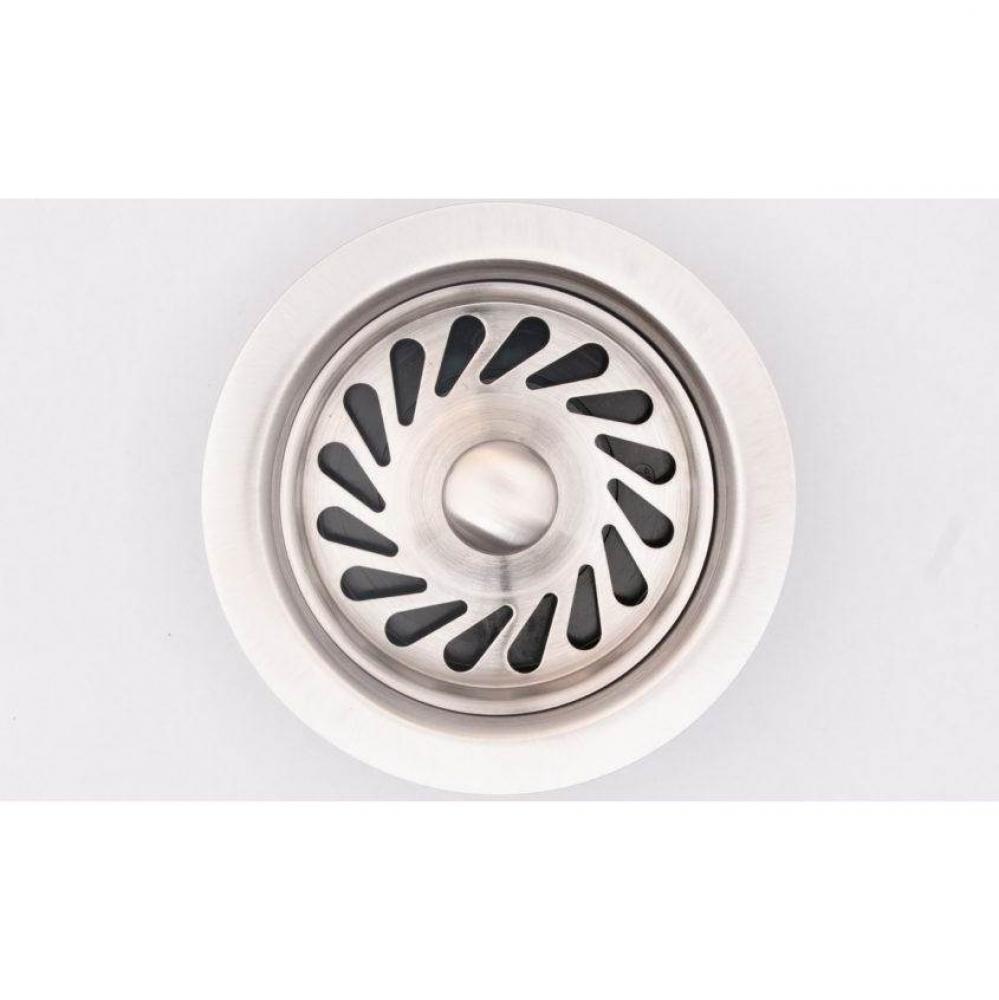 Disposal Flange Brushed SS, boxed