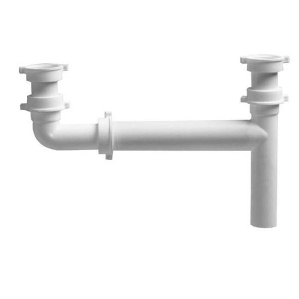 1-1/2'' x 16'' Telescopic EO White PP Universal, boxed