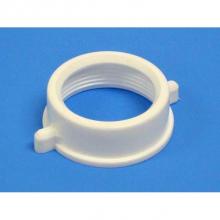 JB Products 201PVC - 1-1/2'' Slip Nut with Deluxe Wings, White PP