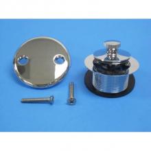 JB Products 703MOZK - 1-1/2'' Lift & Turn CP DC 1/4'' stem with two hole face plate