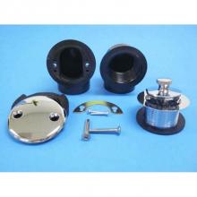 JB Products 743MABSBX - Half Kit Sch 40 ABS Lift & Turn CP with 3/8'' stem brass strainer, boxed