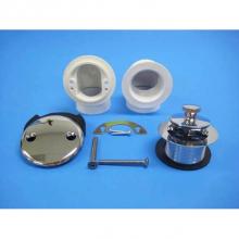 JB Products 743PVCBXX - Half Kit Sch 40 PVC Lift & Turn CP 3/8'' stem with 2-1/4'' screws, boxed