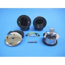 JB Products 745SABSBG - Half Kit Sch 40 ABS Lift & Turn CP with one hole face plate, bagged