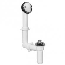 JB Products 771WPVCBX - Shoe Outlet Bathwaste Lift & Turn White Trim White PP, boxed