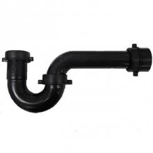JB Products 801ABSBX - 1-1/2'' P-Trap Black PP with Marvel Adapter, boxed