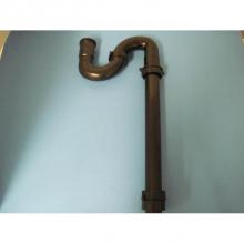 JB Products 816ABSBG - 1-1/2'' S-Trap Black PP with Marvel Adapter, bagged