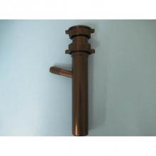 JB Products 917U12ABS - 1-1/2'' x 8'' Branch Tailpiece Universal, 1/2'' Spout, Black PP