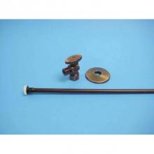 JB Products JBB323A - Closet Supply Kit Angle Stop Tuscan Bronze, lead free