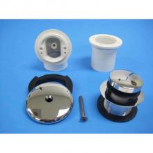 JB Products TW3PVCBX - Direct Drain Half Kit PVC Toe Touch CP with one hole face, boxed