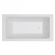 Jetta J860M-6385NJ-R - Atlas 2 Pc - 66X34 Wht Freestand Tub Center Drain W/Chrome