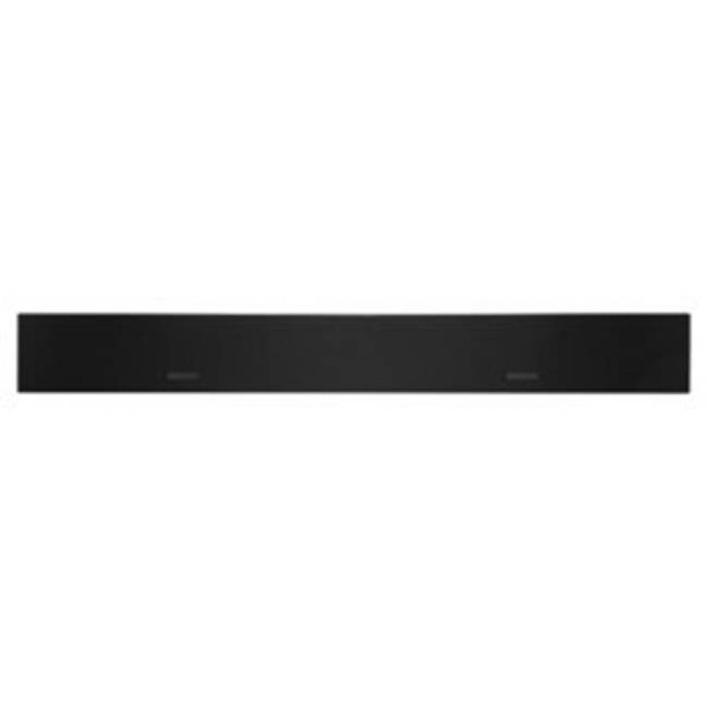 18X30 - Dual Unit Toe Kick Black