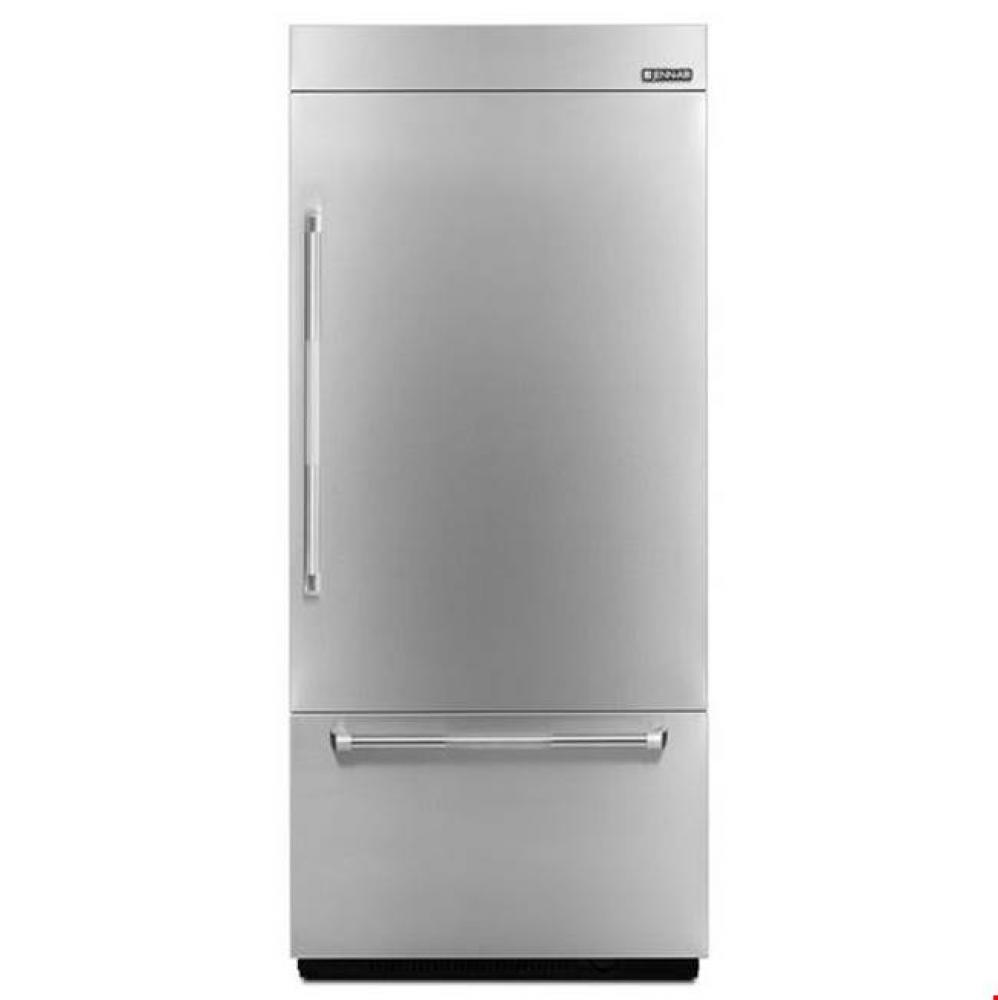 36-inch Stainless Steel Panel Kit for Fully Integrated Built-In Bottom-Freezer Refrigerator