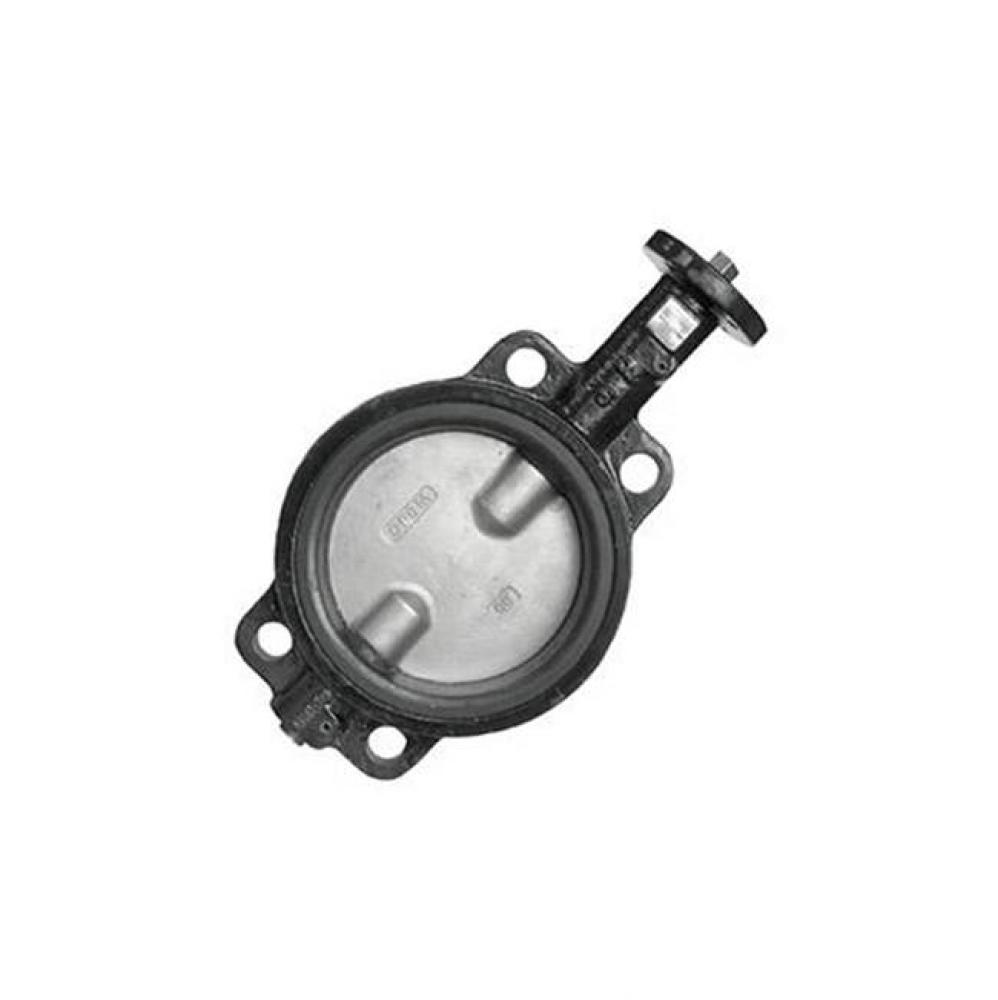 Wafer Style, Epoxy-Coated Ductile Iron Body, Stainless Steel Disc 3''