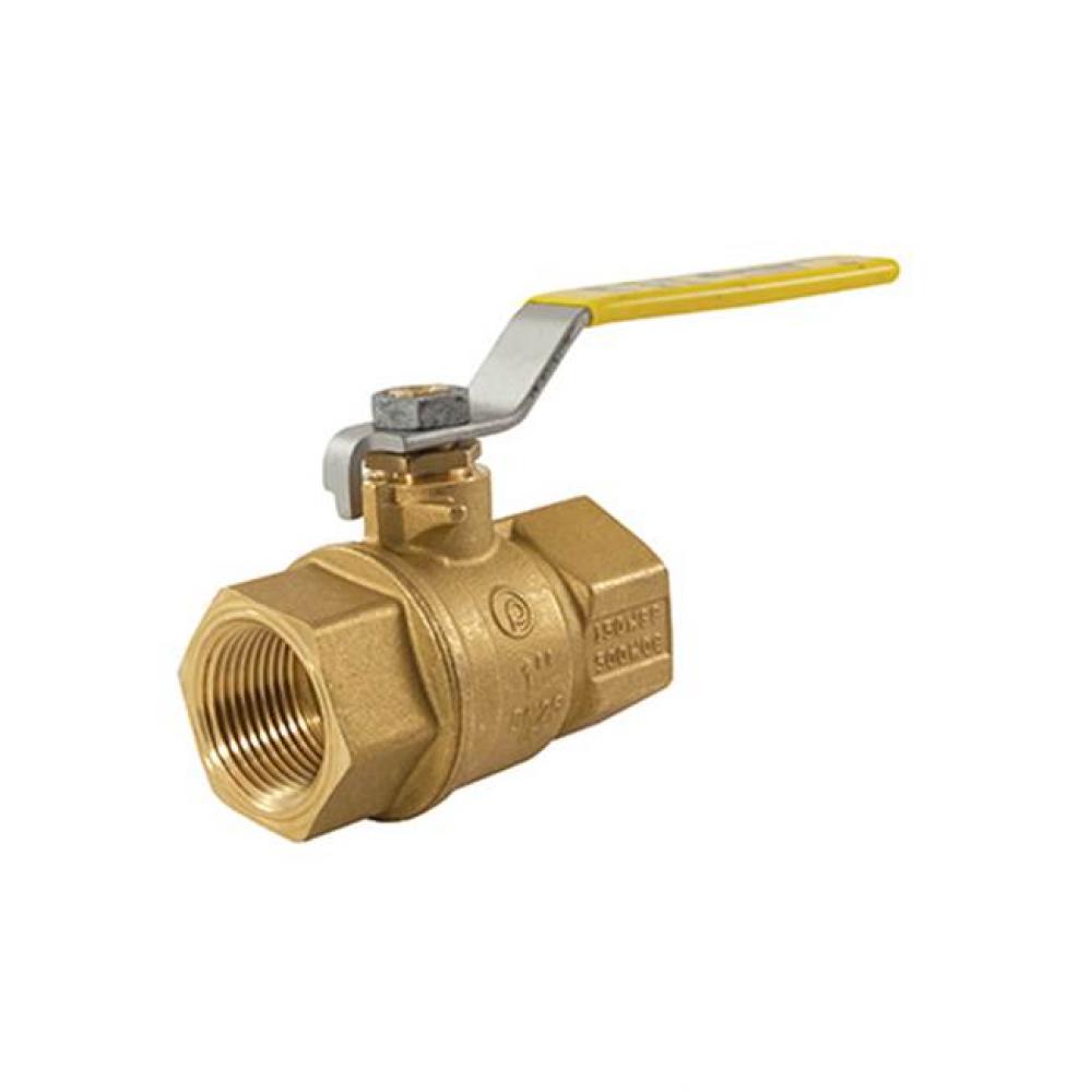 Full Port, 2 Piece, Threaded Connection, 600 Wog, With Insulated Handle 2''