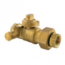 Jomar International LTD 243-006T - Utility Gas Ball Valve, Full Port, Service Bypass, 175 Psig, With Insulated Tail Piece 1-1/4'