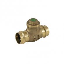 Jomar International LTD 105-007G - Horizontal Swing Check Valve, Press Connection, Class 125, 200 Wog 1-1/2''