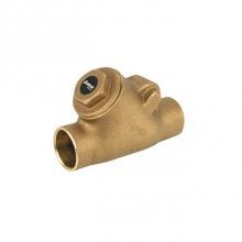 Jomar International LTD 105-408 - Bronze Y-Patter Swing Check Valve, Solder Connection, Class 150, 300 Wog 2''