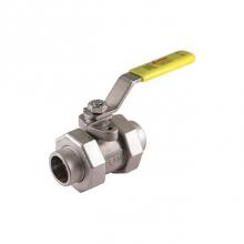 Jomar International LTD 101-984 - Full Port, 5 Piece, Double Union End, Socket Weld Connection, 3000 Wog 3/4''